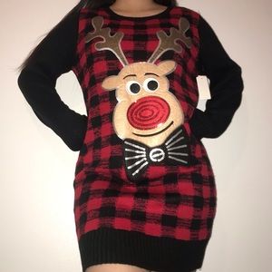 Christmas sweater dress 🍒